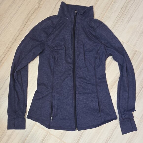 Old Navy Active Go Dry Jacket Heather Blue - Picture 3 of 10